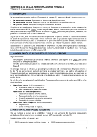 Tema 5 - EL PRESUPUESTO DE INGRESOS.pdf