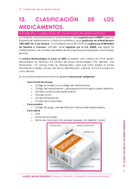 T3. Clasificación de los Medicamentos.pdf