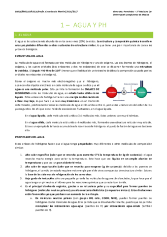 Bioquímica básica tema 1 - Agua y pH - Elena Díaz Fernández.pdf