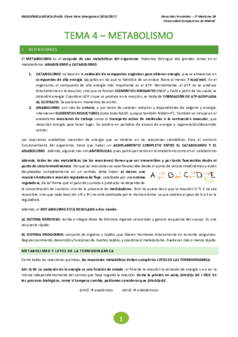 Bioquímica básica tema 4 - Bioenergética y metabolismo - Elena Díaz Fernández.pdf