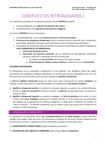 Bioquímica básica tema 7 - Compuestos nitrogenados - Elena Díaz Fernández.pdf