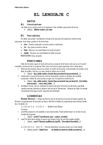 Resumen de Lenguaje de programación en C.pdf