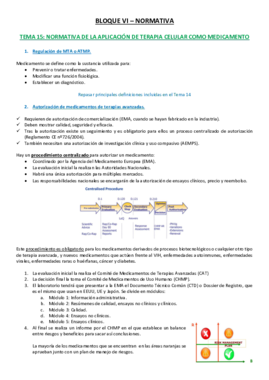 Tema 15 - Normativa de la Aplicación de TC como Medicamento.pdf