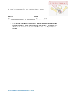 2 Grado ADE  Microeconomía II Curso 2017-2018 Examen Parcial n 2.pdf