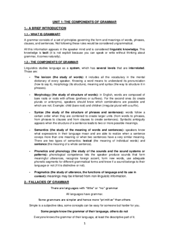 UNIT 1 - THE COMPONENTS OF GRAMMAR.pdf