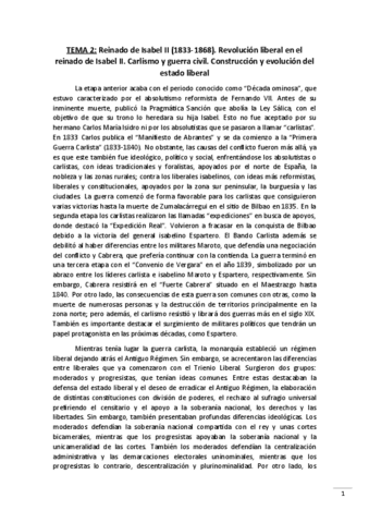 TEMA-2-1833-1868.-Revolucion-liberal-en-el-reinado-de-Isabel-II.-Carlismo-y-guerra-civil.-Construccion-y-evolucion-del-estado.pdf