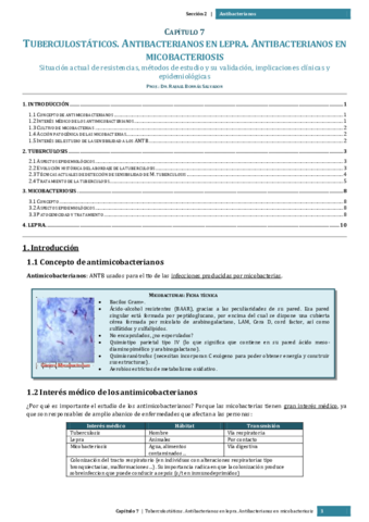 Capítulo 7 Tuberculostáticos. ANTB en lepra. ANTB en micobacteriosis.pdf