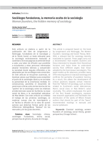 Dialnet-SociologasFundadorasLaMemoriaOcultaDeLaSociologia-7866713-1.pdf