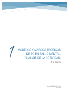 1. Modelos y marcos teóricos de TO en salud mental. Análisis de la actividad.pdf