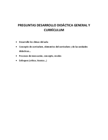 Preguntas de desarrollo didáctica general y currículum.pdf