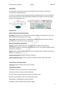 Automatización Industrial - Apuntes de Sensores (Teoría).pdf