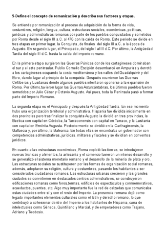 5-Define el concepto de romanización y describe sus factores y etapas. EBAU..pdf