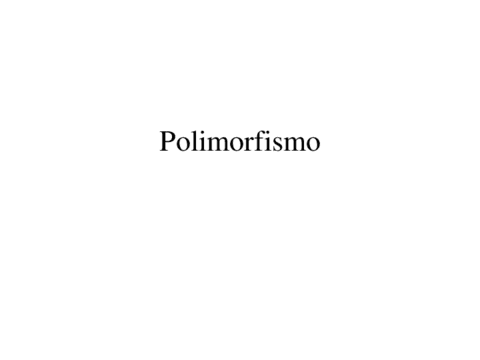 POLIMORFISMO.pdf