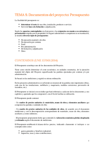 TEMA-9.-Documentos-del-proyecto.-Presupuesto.pdf