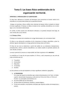 TEMA 5. LAS BASES FÍSICO AMBIENTALES DE LA ORGANIZACIÓN TERRITORIAL PROFESORA CAROLINA DEL VALLE..pdf