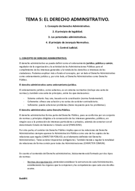 TEMA 5 - El derecho administrativo..pdf