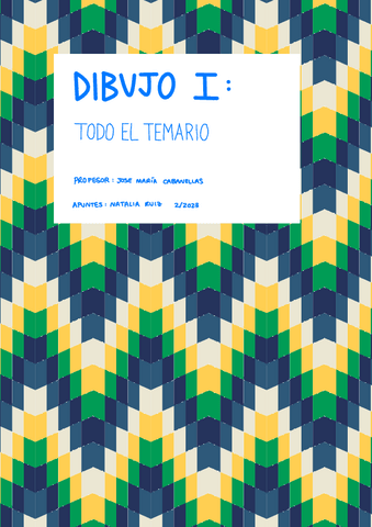 Dibujo I: Todo el Temario.pdf