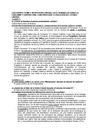CUESTIONES-TEMA-2-Revolucion-liberal-en-el-reinado-de-Isabel-II.-Carlismo-y-Guerra-Civil.-Construccion-y-evolucion-del-estado-liberal..pdf