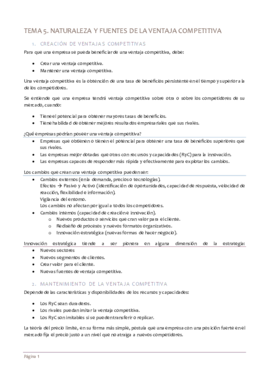 TEMA 5 NATURALEZA Y FUENTES DE LA VENTAJA COMPETITIVA RESUMEN.pdf