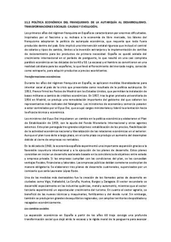 11.2.-POLITICA-ECONOMICA-DEL-FRANQUISMO-DE-LA-AUTARQUIA-AL-DESARROLLISMO.-TRANSFORMACIONES-SOCIALES-CAUSAS-Y-EVOLUCION..pdf