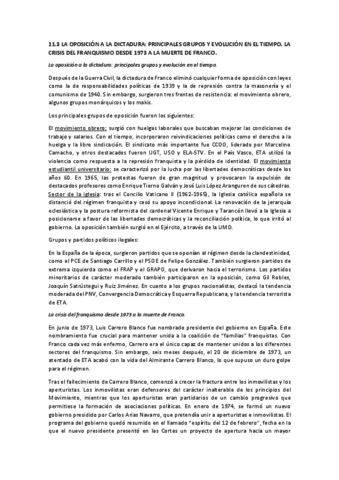 11.3.-LA-OPOSICION-A-LA-DICTADURA-PRINCIPALES-GRUPOS-Y-EVOLUCION-EN-EL-TIEMPO.-LA-CRISIS-DEL-FRANQUISMO-DESDE-1973-A-LA-MUERTE-DE-FRANCO.pdf