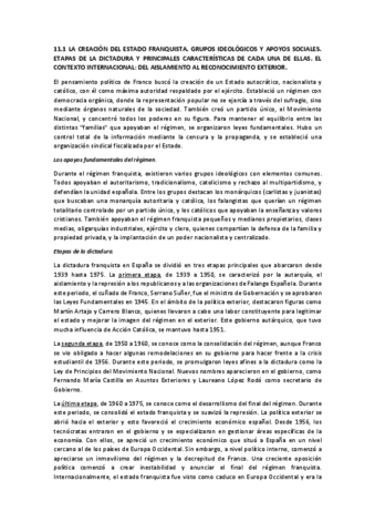 11.1.-LA-CREACION-DEL-ESTADO-FRANQUISTA.-GRUPOS-IDEOLOGICOS-Y-APOYOS-SOCIALES.-ETAPAS-DE-LA-DICTADURA-Y-PRINCIPALES-CARACTERISTICAS-DE-CADA-UNA-DE-ELLAS.pdf