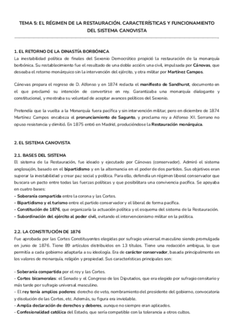 TEMA-5-EL-REGIMEN-DE-LA-RESTAURACION.-CARACTERISTICAS-Y-FUNCIONAMIENTO-DEL-SISTEMA-CANOVISTA.pdf