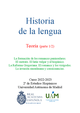 HISTORIA DE LA LENGUA   PARTE 1/2.pdf