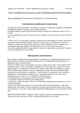 Q. Al. T9- Modificaciones de grasas y aceites. Propiedades funcionales de los lípidos.pdf