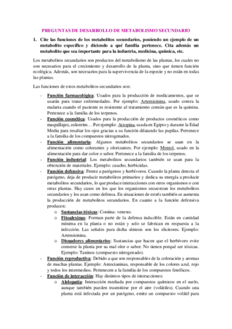 PREGUNTAS DE DESARROLLO DE METABOLISMO SECUNDARIO.pdf