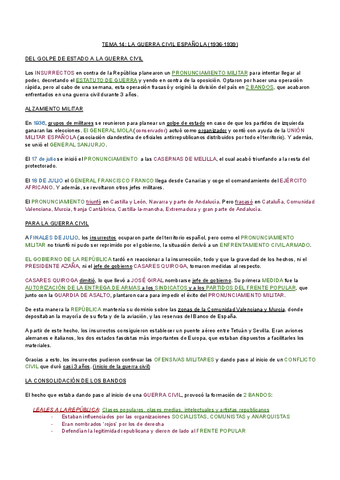 GUERRA CIVIL ESPAÑOLA (1936-1939) - TEMA 14.pdf