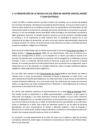 3.3.La renovación de la novela en los años 60 Martín Santos Marsé y Juan Goytisolo.pdf