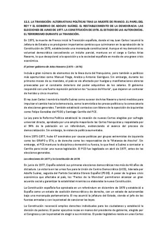 12.1.-LA-TRANSICION-ALTERNATIVAS-POLITICAS-TRAS-LA-MUERTE-DE-FRANCO.-EL-PAPEL-DEL-REY-Y-EL-GOBIERNO-DE-ADOLFO-SUAREZ.-EL-RESTABLECIMIENTO-DE-LA-DEMOCRACIA-LAS-ELECCIONES-DE-JUNIO-DE-1977.-LA-CONSTITUCION-DE-1978..PDF