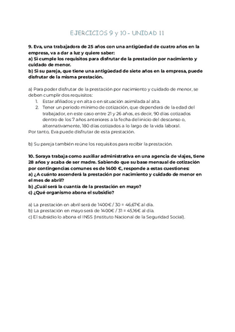 Ejercicio 9 y 10 | U11 - Seguridad Social.pdf