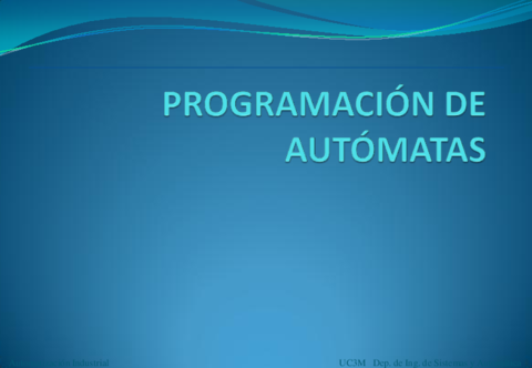 Automatización (Teoría) - 4.5. Programación.pdf