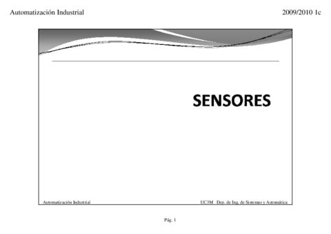 Automatización (Teoría) - 5.2. Sensores.pdf