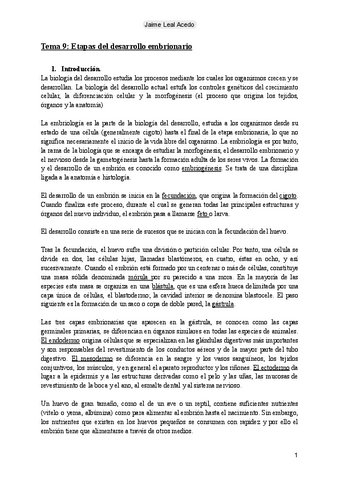 Tema 9: Etapas del desarrollo embrionario.pdf