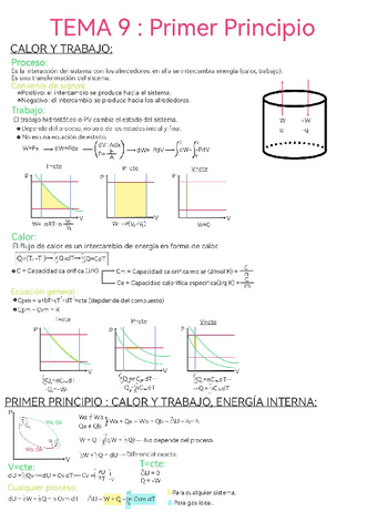termodinamica - TEMA 9 - Apuntes y ejercicios.pdf