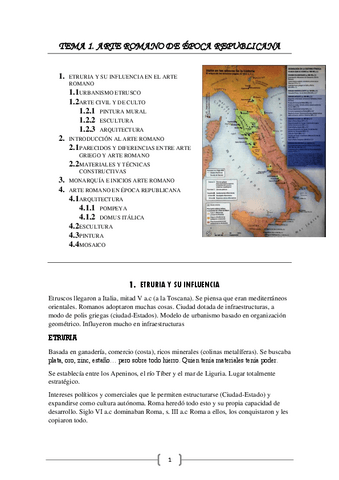 TEMA 1 ARTE ROMANO DE EPOCA REPUBLICANA pdf - Thumbnail 