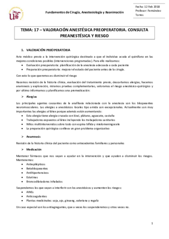 Tema 17 - Valoración anestésica preoperatoria.pdf