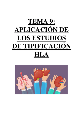 TEMA 9 - APLICACIÓN DE LOS ESTUDIOS DE TIPIFICACIÓN HLA.pdf