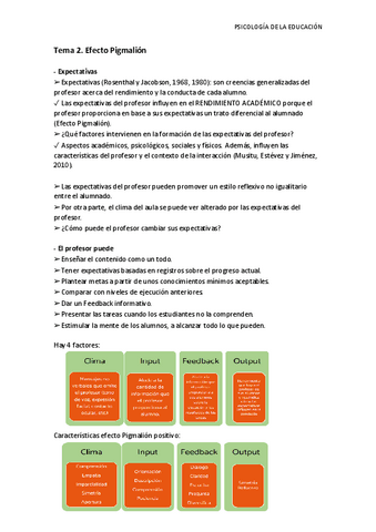 Tema 2 Psicologia De La Educación Pdf