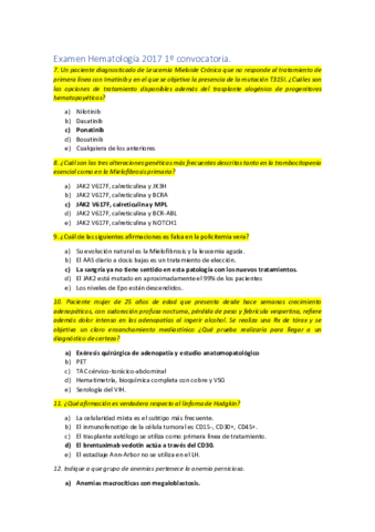 Examen Hematología 2017 1º convocatoria.pdf