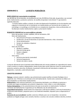 SEMINARIO 3 la receta podologica BIEN.pdf
