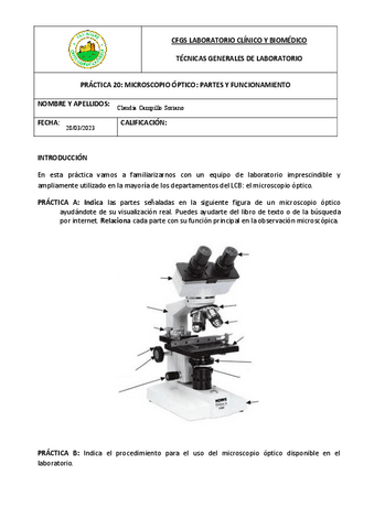 Práctica 15 - Microscopio óptico: partes y funcionamiento.pdf