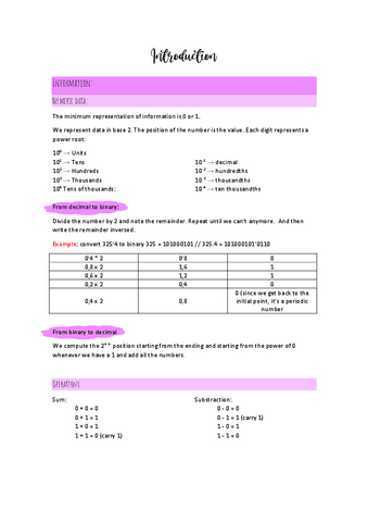 Computing: Binary, memory, assembly code.pdf