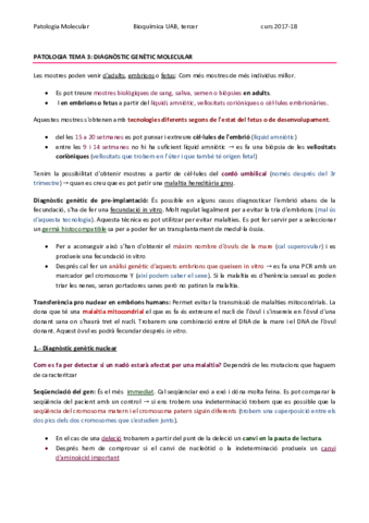 PATOLOGIA TEMA 3 - DIAGNÒSTIC GENÈTIC MOLECULAR.pdf