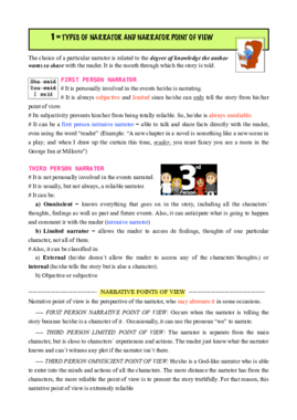  Apuntes narrator and point of view.pdf