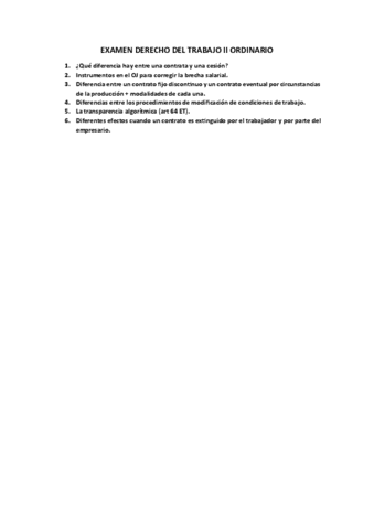 examen derecho trabajo II ordinario.pdf
