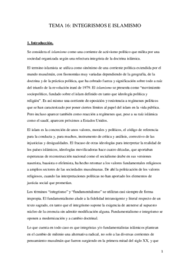 Tema 16. Los Integrismos (Islam).pdf